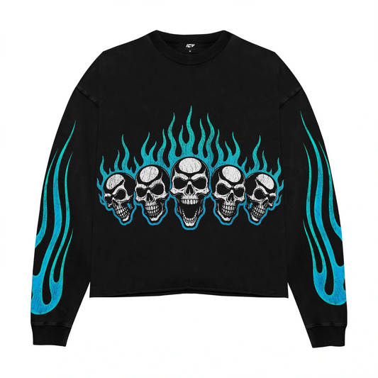 Requiem Graphic Long Sleeve T-Shirt